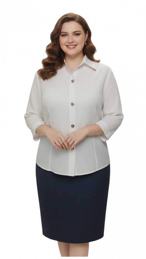 Gabriella ingblúz fehér